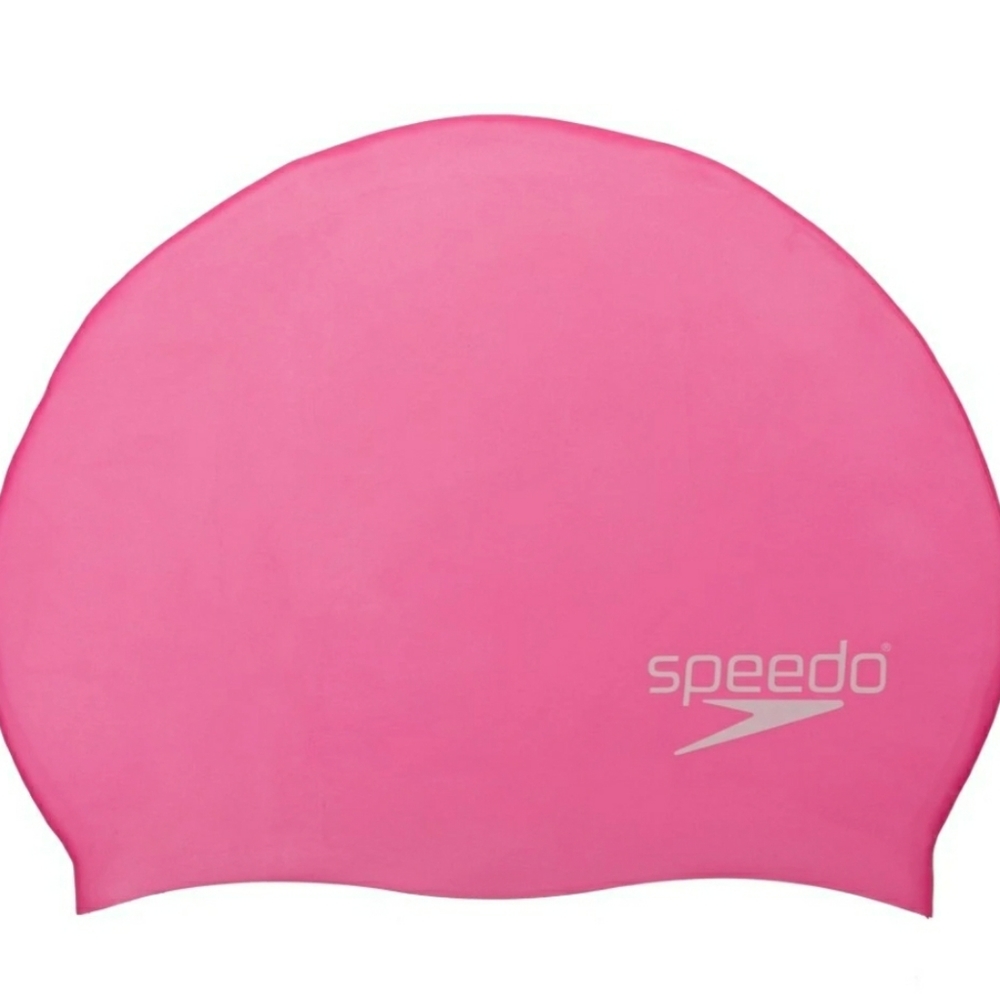 Speedo Pink Jr. Silicone Swim Cap - NWT